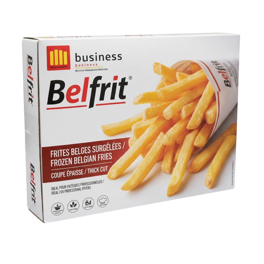 Frites belges surgelées